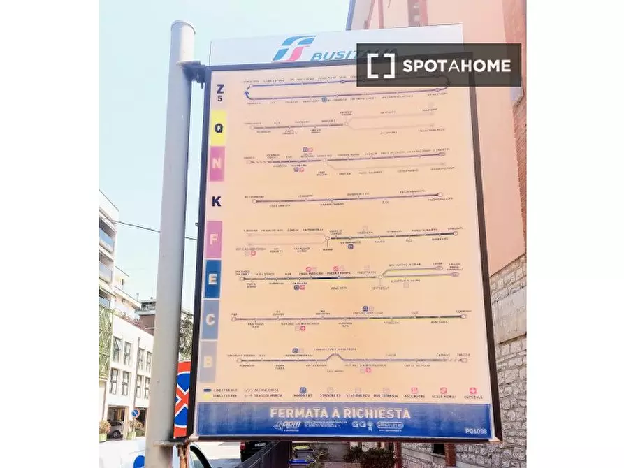 Immagine 12 di Camera condivisa in affitto  in Via Matteo Tassi a Perugia