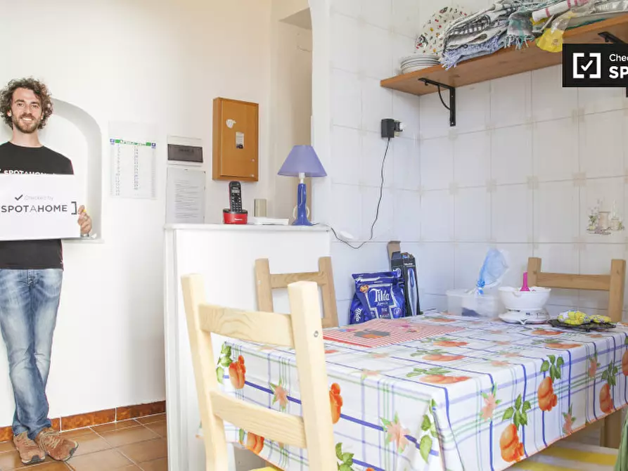 Immagine 10 di Camera condivisa in affitto  in Via Alessandro Avoli a Roma