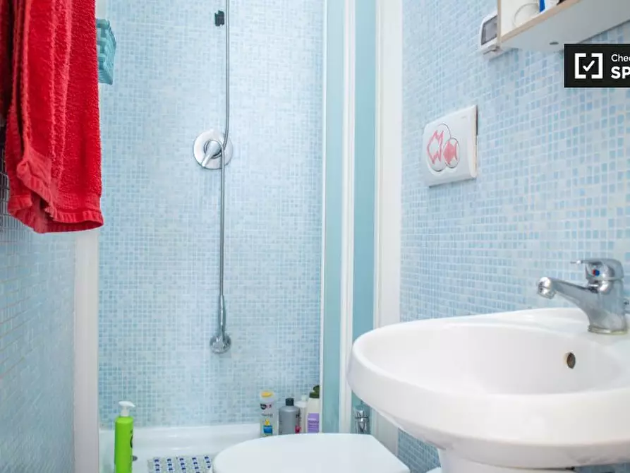 Immagine 7 di Camera condivisa in affitto  in Via Muzio Attendolo, 00176 Roma RM, Italy a Roma