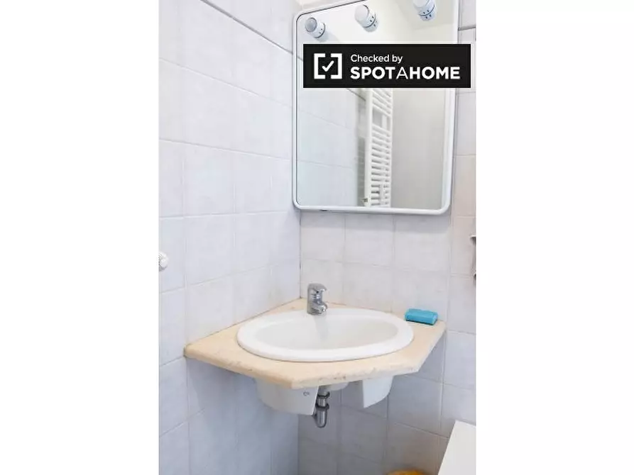Immagine 15 di Camera condivisa in affitto  in Via Alfonso Borelli a Roma