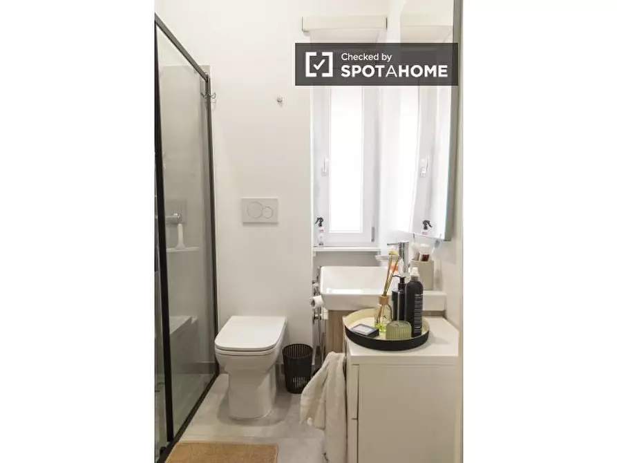 Immagine 11 di Camera condivisa in affitto  in Via Raimondo Montecuccoli a Roma