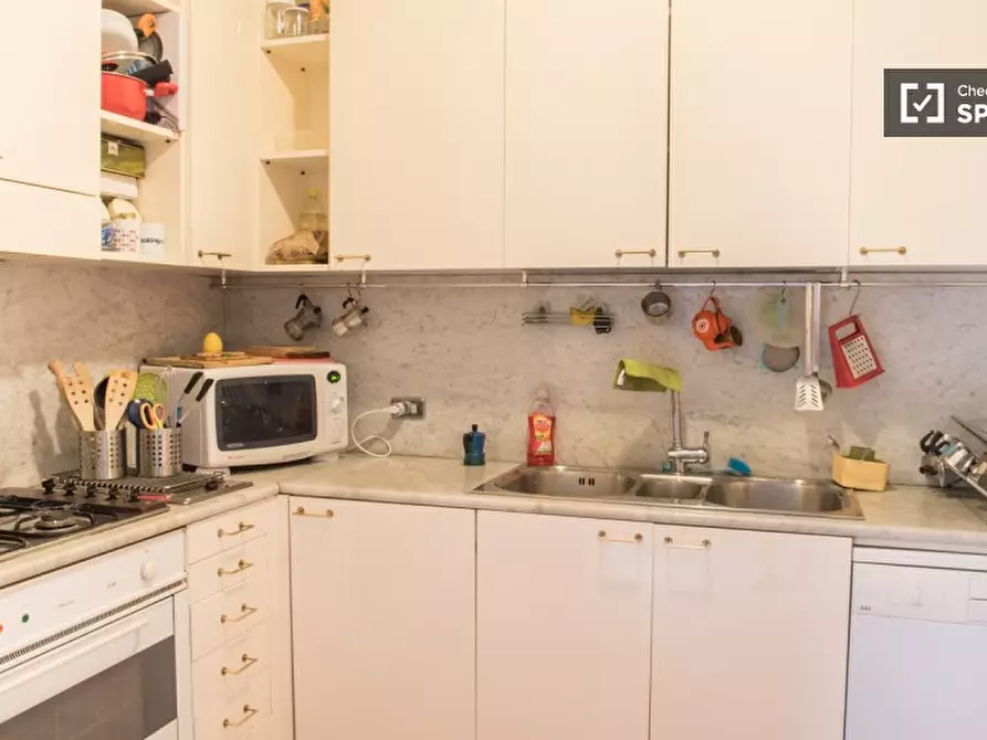 Immagine 8 di Camera condivisa in affitto  in Via Guattani a Roma