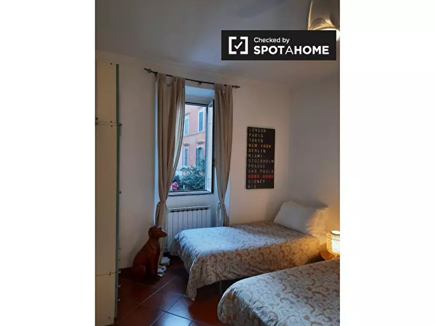 Immagine 10 di Appartamento in affitto  in Via dell'Arco di S. Calisto a Roma