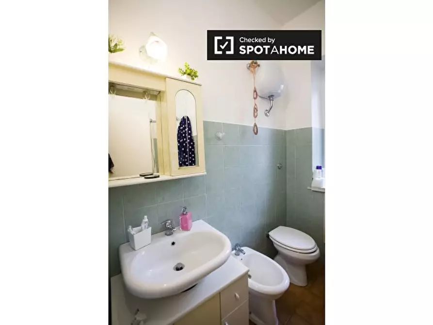 Immagine 11 di Camera condivisa in affitto  in Via Ernesto Ovidi a Roma