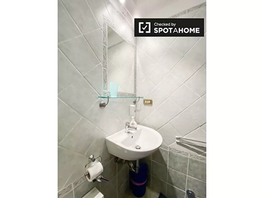 Immagine 8 di Camera condivisa in affitto  in Via Matteo Boiardo a Roma