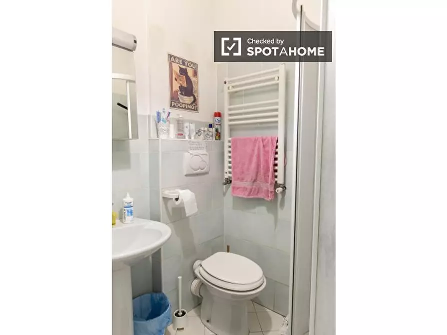 Immagine 7 di Camera condivisa in affitto  in Via Napoleone III a Roma