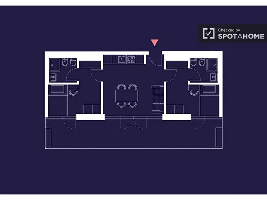 Immagine 2 di Camera condivisa in affitto  in Via Giuseppe Tartini a Firenze