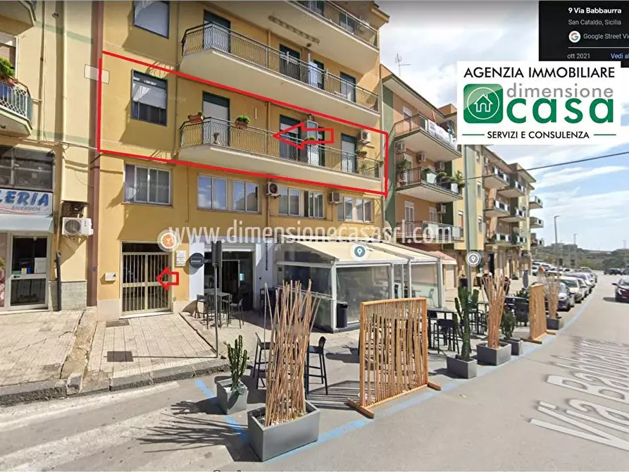Appartamento in vendita in Via Babbaurra, 9 a San Cataldo