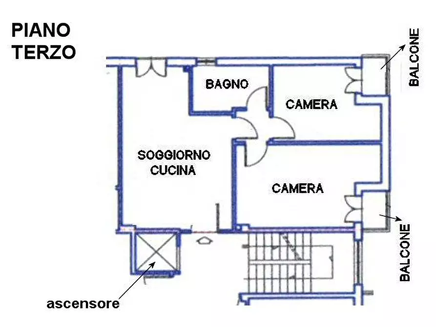 Immagine 10 di Appartamento in vendita  a Sarteano