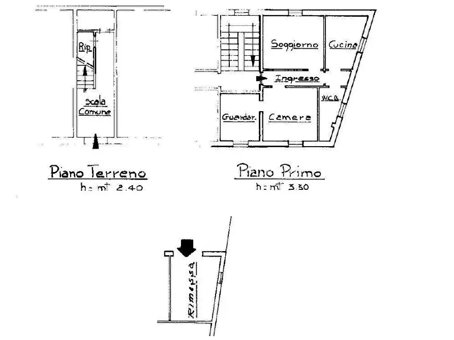 Immagine 10 di Appartamento in vendita  in piazza Dante, 6 a Chiusi