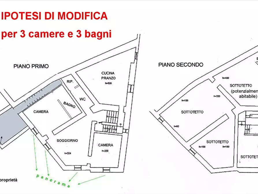 Immagine 10 di Appartamento in vendita  in piazza Garibaldi, 43 a Sinalunga