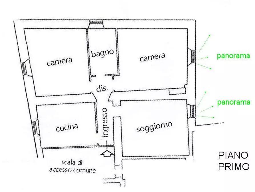 Immagine 10 di Appartamento in vendita  a Sinalunga