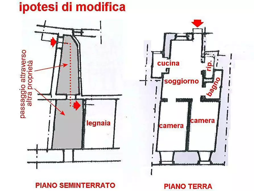 Immagine 10 di Appartamento in vendita  a Cetona