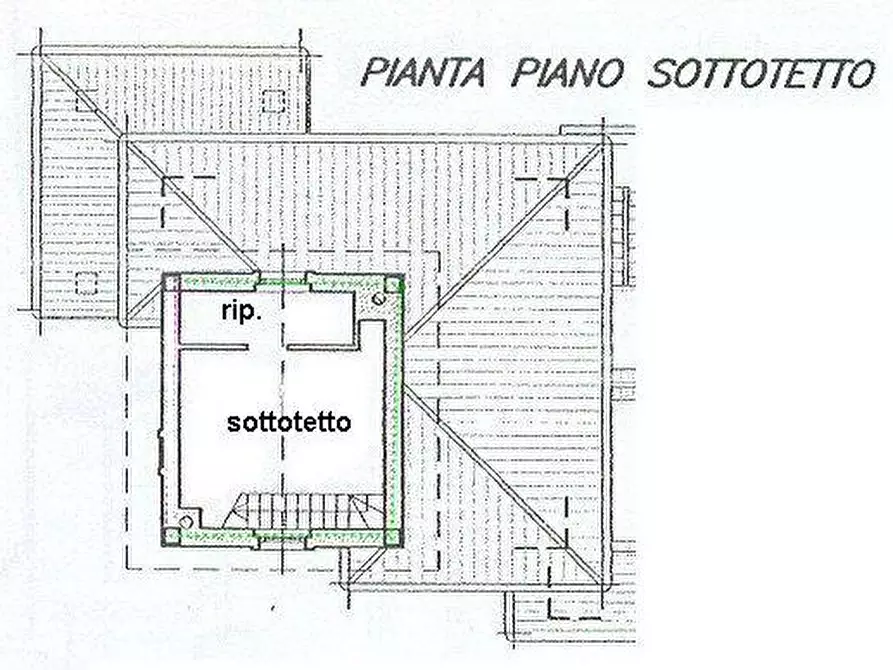 Immagine 2 di Appartamento in vendita  a Lucignano