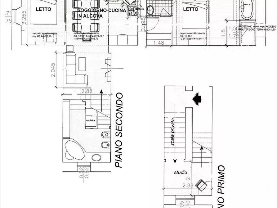 Immagine 9 di Appartamento in vendita  a Sarteano