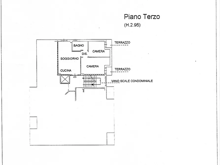 Immagine 11 di Appartamento in vendita  a Sarteano