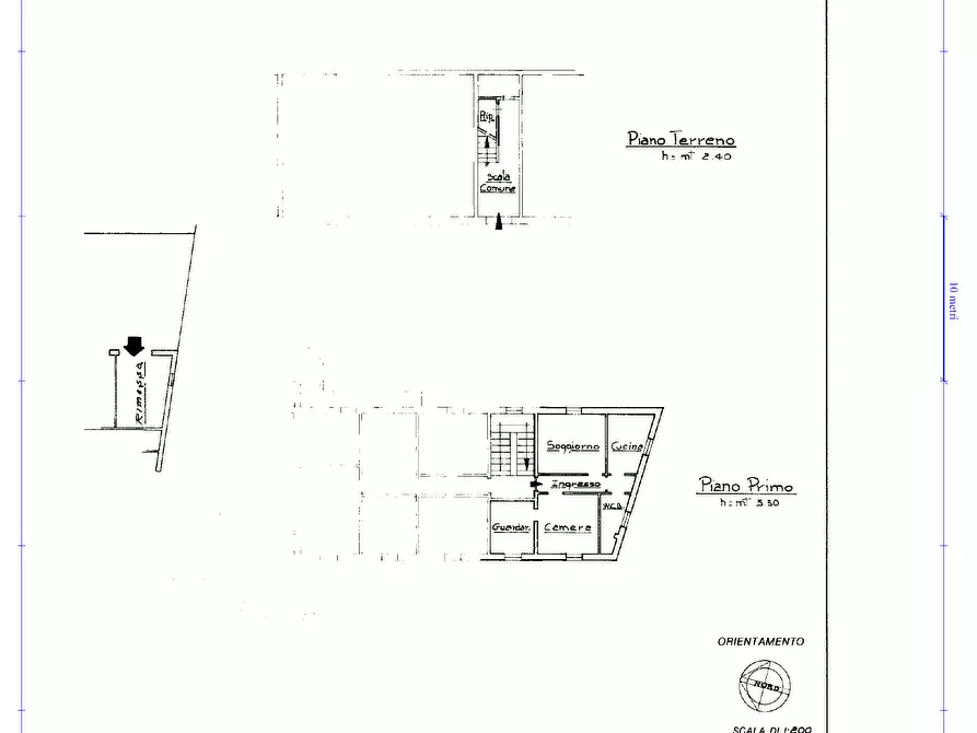 Immagine 11 di Appartamento in vendita  in piazza Dante, 6 a Chiusi