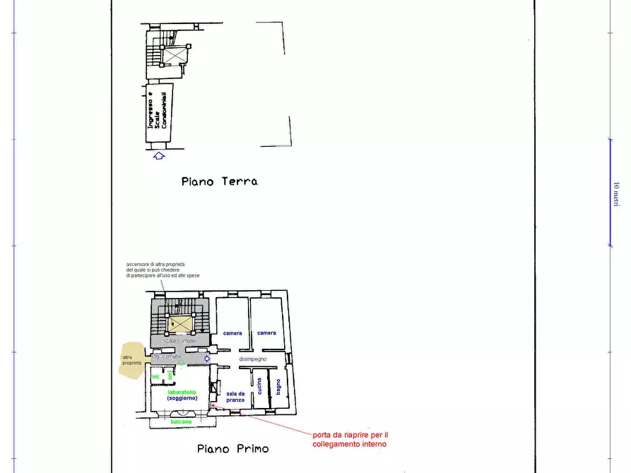 Immagine 11 di Appartamento in vendita  in piazza XXIV Giugno 1944, 25 a Sarteano