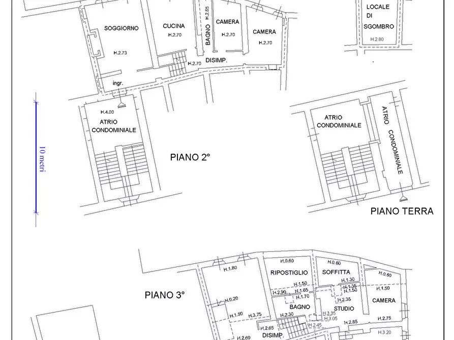 Immagine 11 di Appartamento in vendita  in Corso Garibaldi, 10 a Sarteano