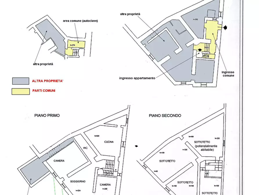Immagine 11 di Appartamento in vendita  in piazza Garibaldi, 43 a Sinalunga