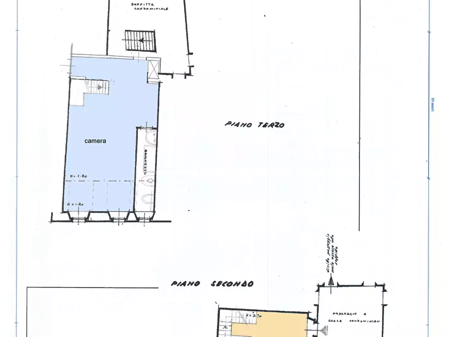 Immagine 12 di Appartamento in vendita  in Corso Garibaldi, 10 a Sarteano