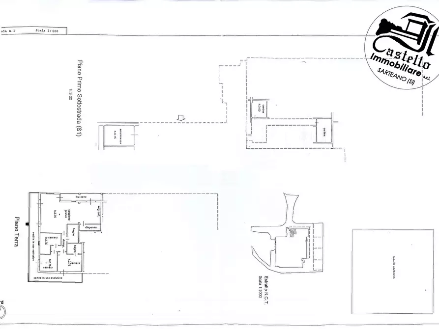 Immagine 11 di Appartamento in vendita  a Sarteano