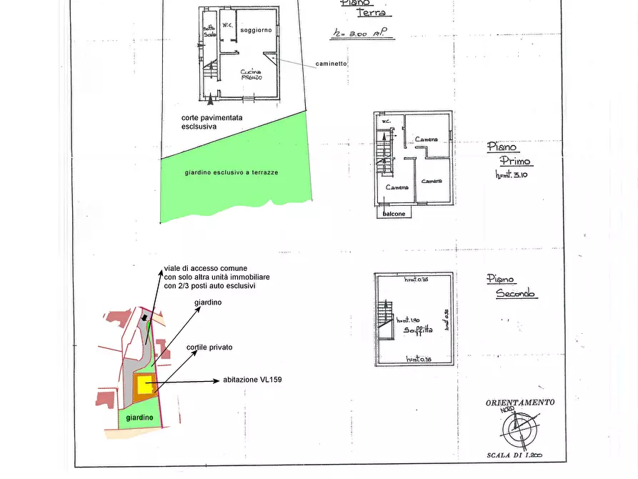 Immagine 12 di Villa in vendita  in piazza XX Settembre, 1 a Chiusi