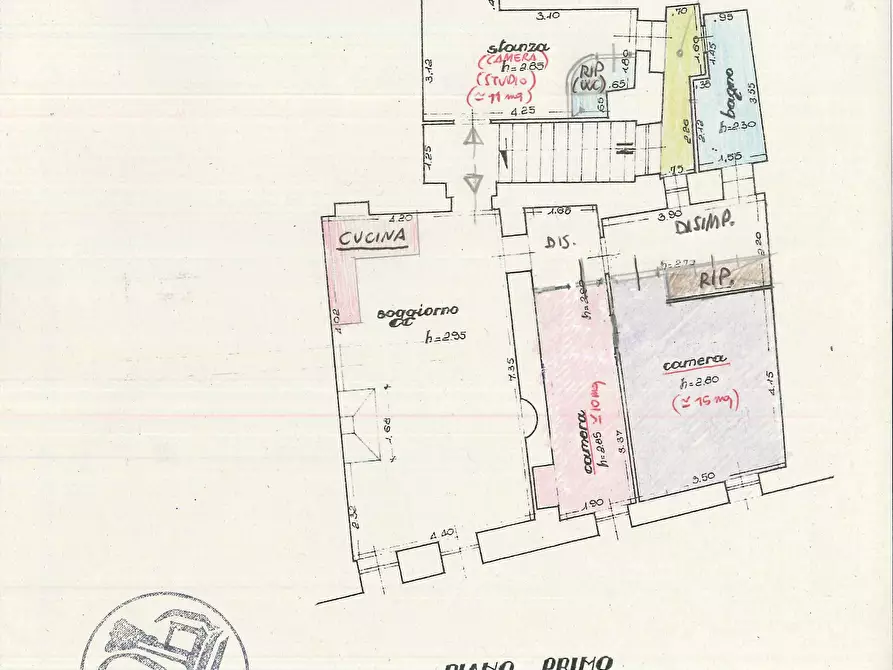 Immagine 12 di Appartamento in vendita  in Corso Garibaldi, 18 a Sarteano