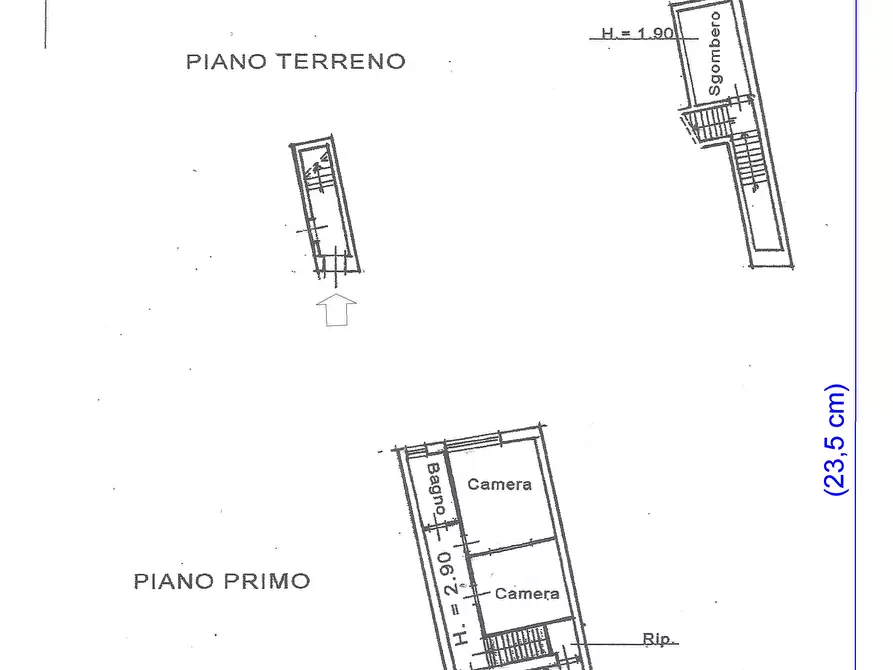 Immagine 11 di Appartamento in vendita  a Lucignano