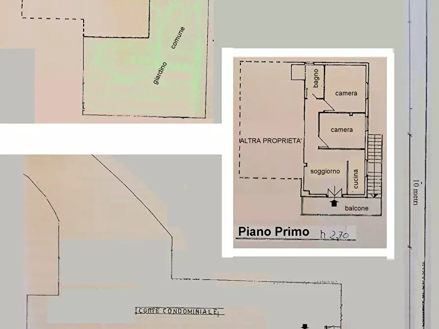 Immagine 11 di Appartamento in vendita  in via Della Resistenza, 44 a Cetona