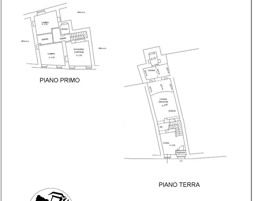 Immagine 11 di Appartamento in vendita  in Corso Garibaldi, 20 a Sarteano