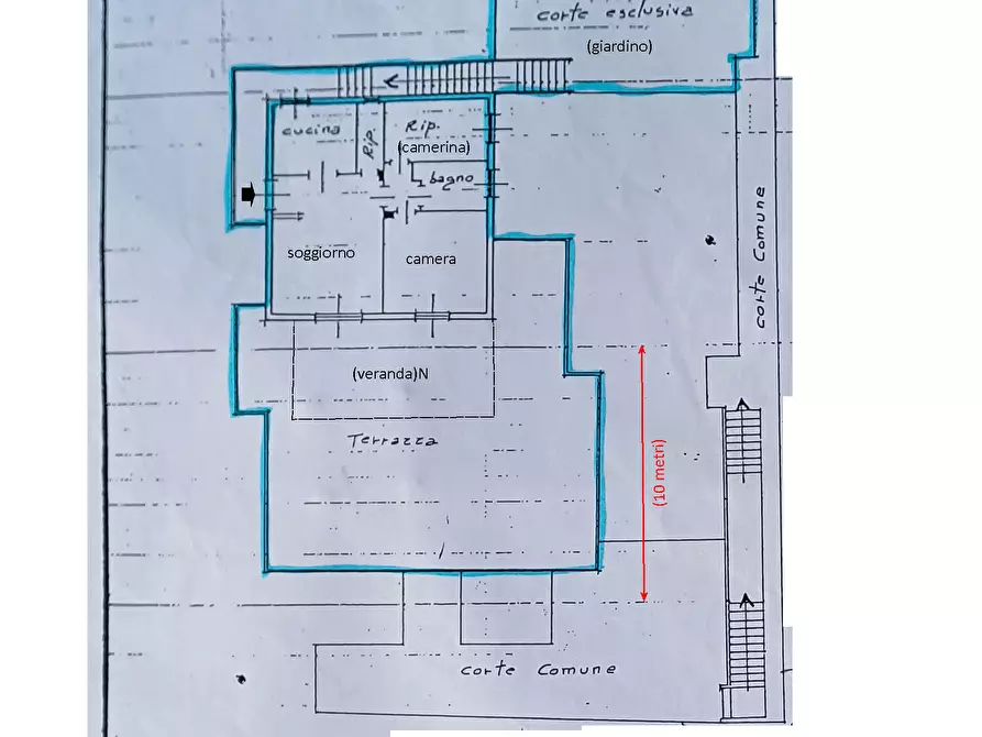 Immagine 11 di Appartamento in vendita  in via Gramsci, 1 a Sinalunga