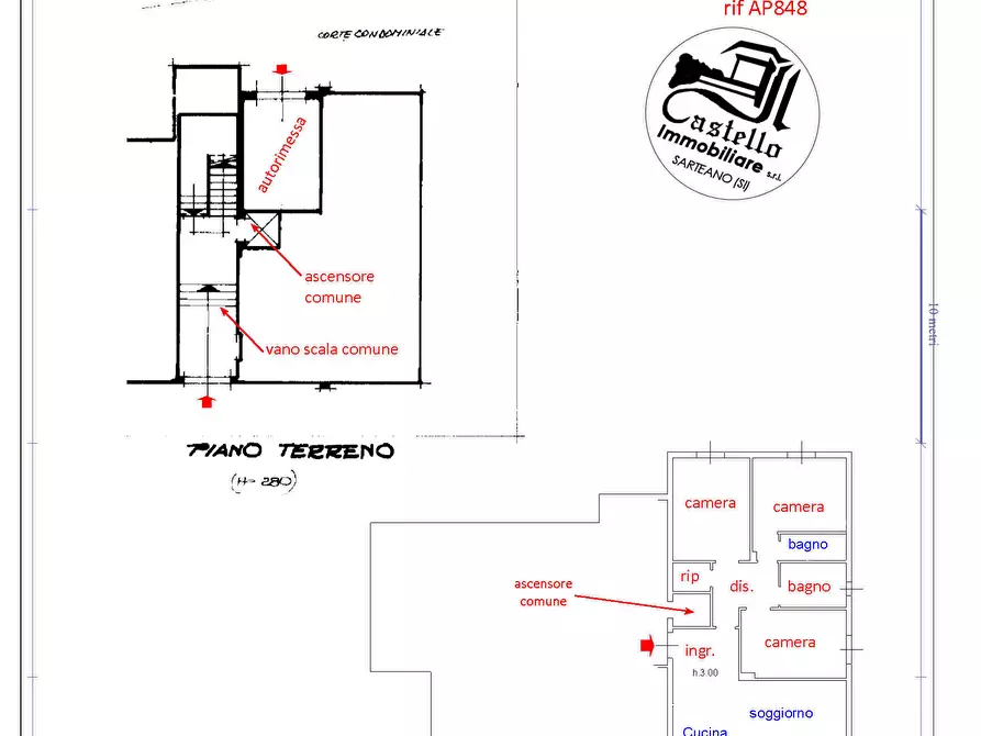 Immagine 12 di Appartamento in vendita  in via Paganini, 34 a Sinalunga