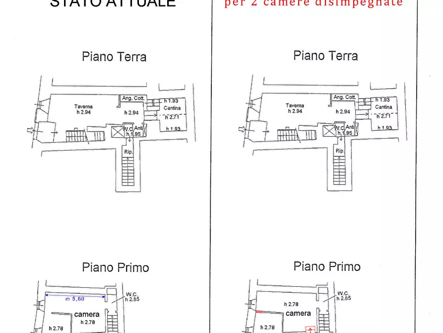 Immagine 12 di Appartamento in vendita  in Corso Giuseppe Garibaldi, 20 a Sarteano