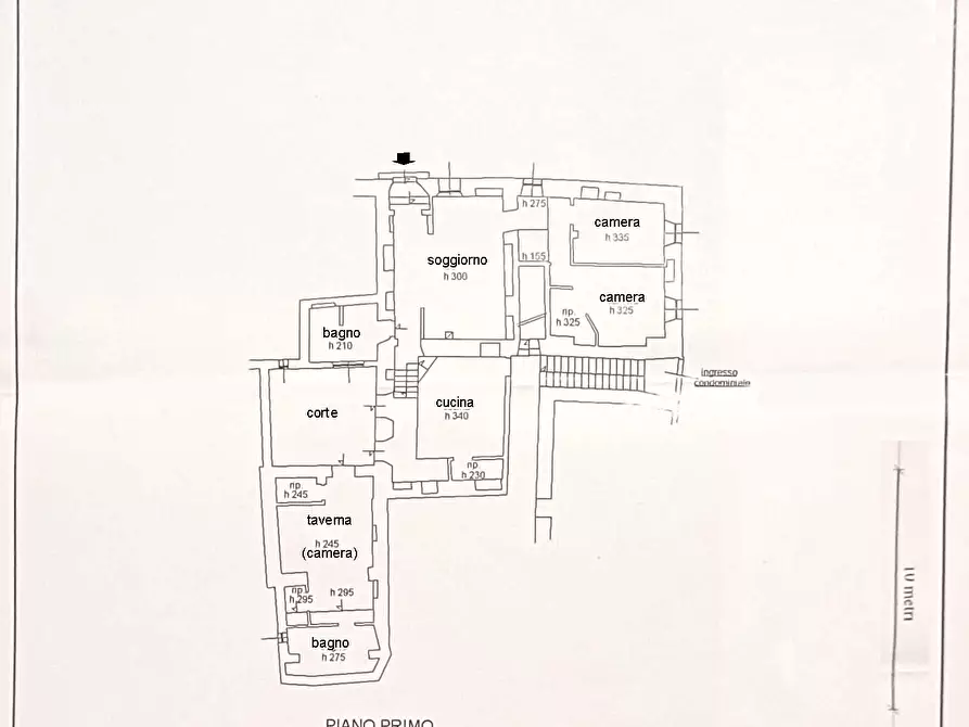 Immagine 11 di Appartamento in vendita  in Corso Giuseppe Garibaldi, 20 a Sarteano