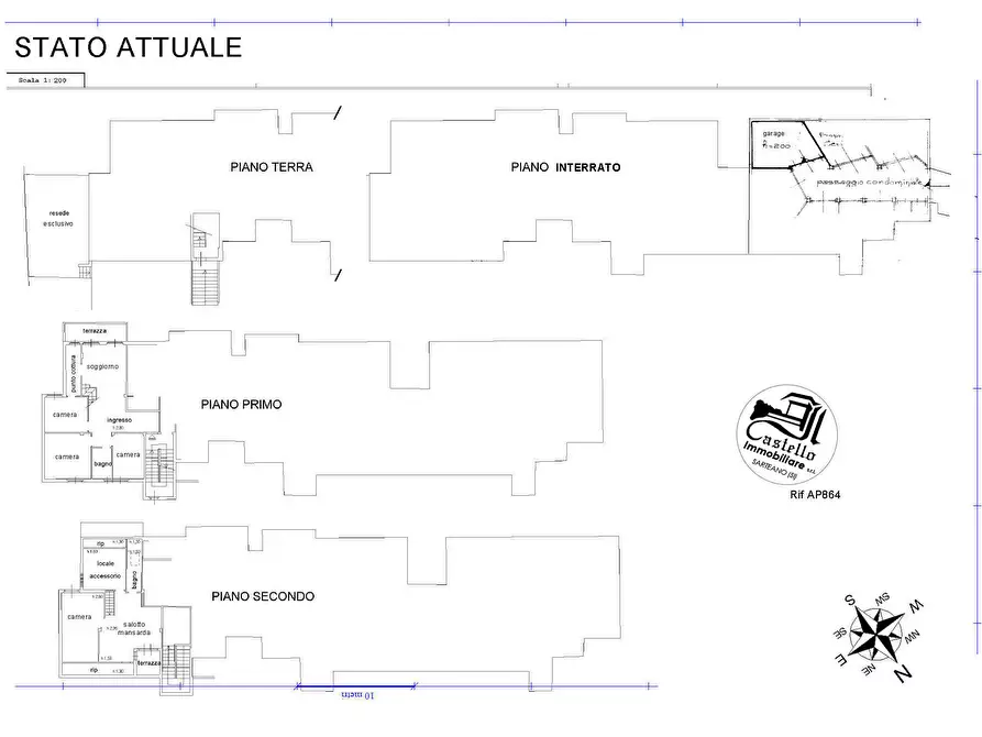 Immagine 11 di Appartamento in vendita  in strada di Scacciapensieri, 47 a Siena