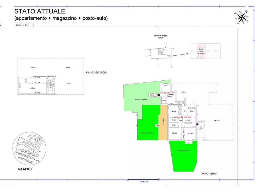Immagine 11 di Appartamento in vendita  a Sarteano