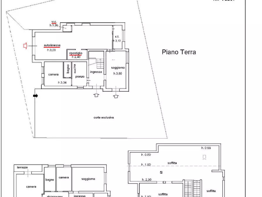 Immagine 11 di Villa in vendita  in via Beato Alberto, 4 a Sarteano