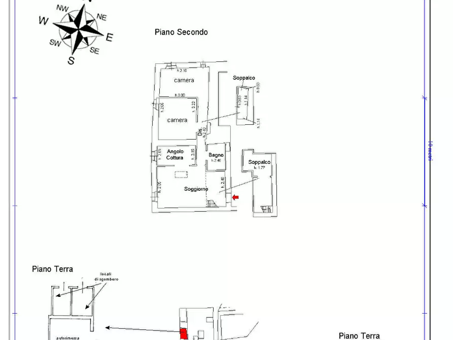 Immagine 11 di Appartamento in vendita  in via del Poggione, 23 a Sarteano