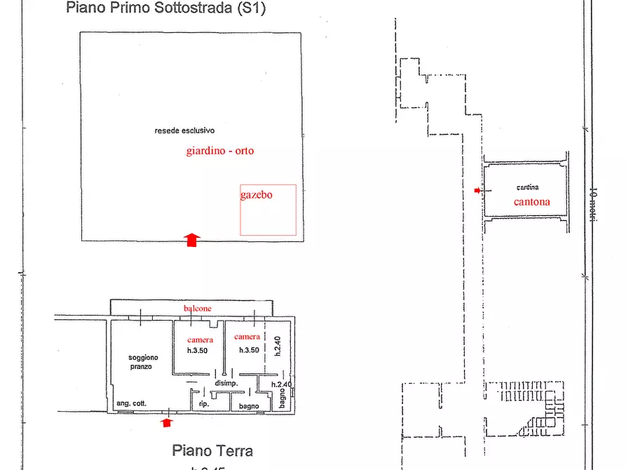 Immagine 11 di Appartamento in vendita  in Piazza S. Alberto, 11 a Sarteano