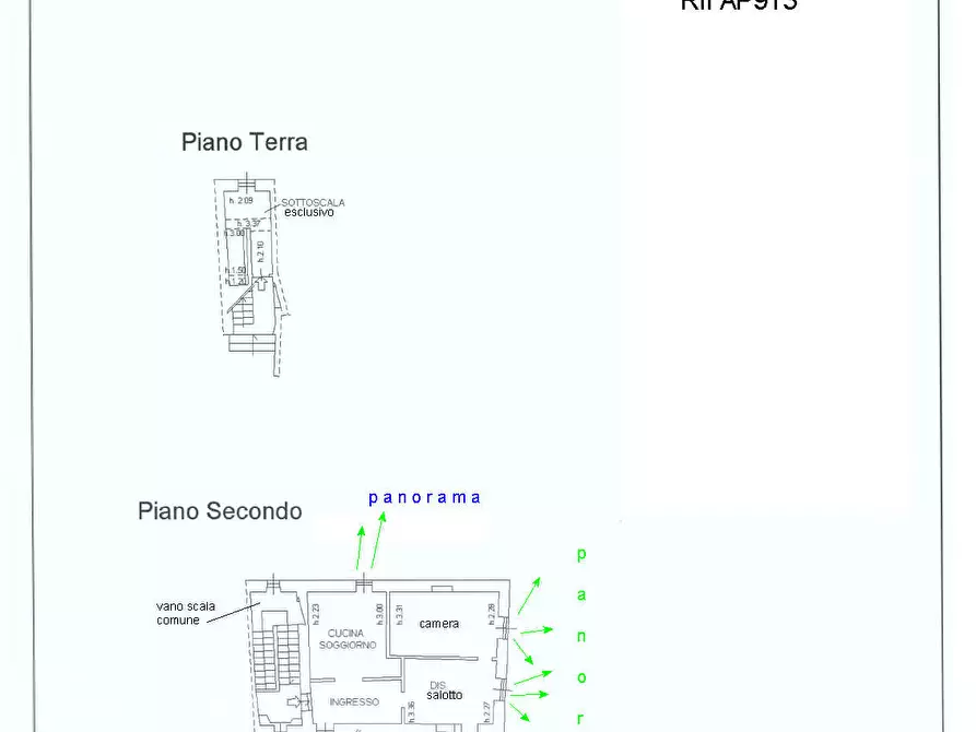 Immagine 11 di Appartamento in vendita  in via dei Fiori, 42 a Sarteano