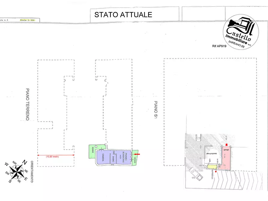 Immagine 11 di Appartamento in vendita  in via Spagna, 1/A a Torrita Di Siena