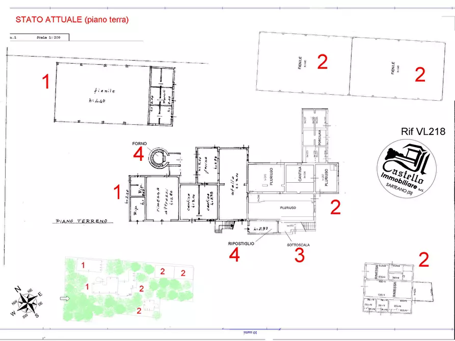 Immagine 11 di Villa in vendita  in via Lago Trasimeno 2 a Torrita Di Siena