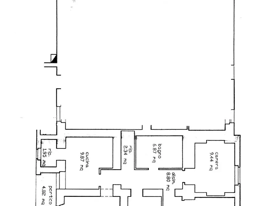 Immagine 11 di Appartamento in vendita  a Radicofani