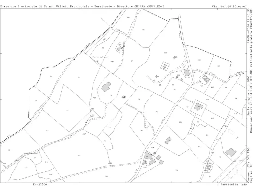 Immagine 11 di Rustico / casale in vendita  a Orvieto