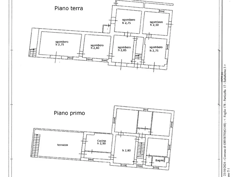 Immagine 11 di Rustico / casale in vendita  a Orvieto