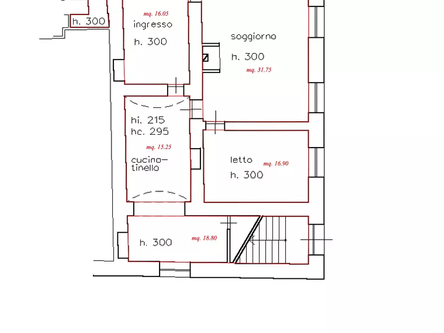 Immagine 11 di Appartamento in vendita  a Orvieto
