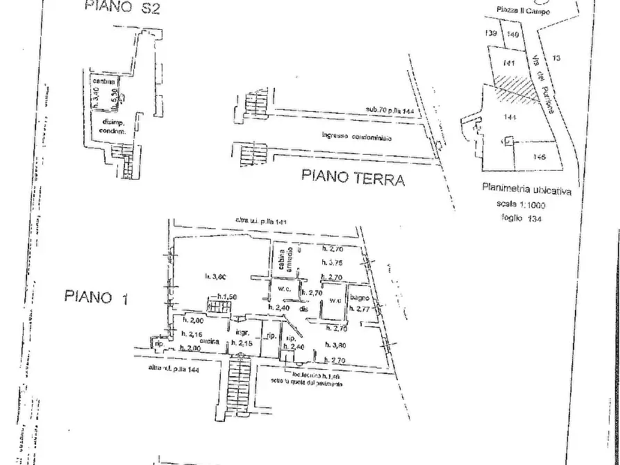 Immagine 11 di Appartamento in vendita  in Via del Porrione, 42 a Siena