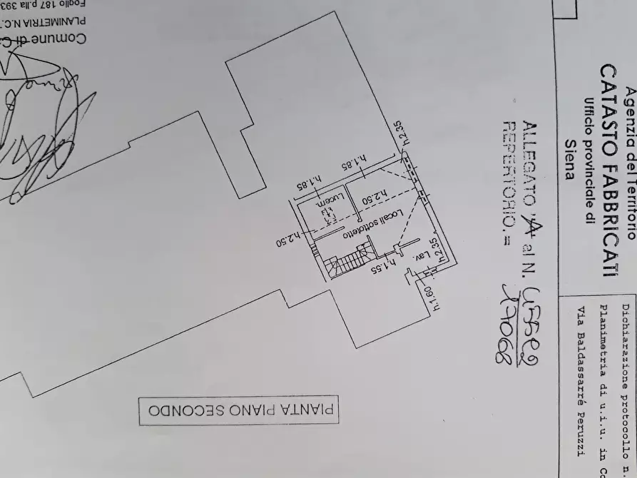 Immagine 12 di Appartamento in vendita  in Via Baldassarre Peruzzi, 1 a Castelnuovo Berardenga