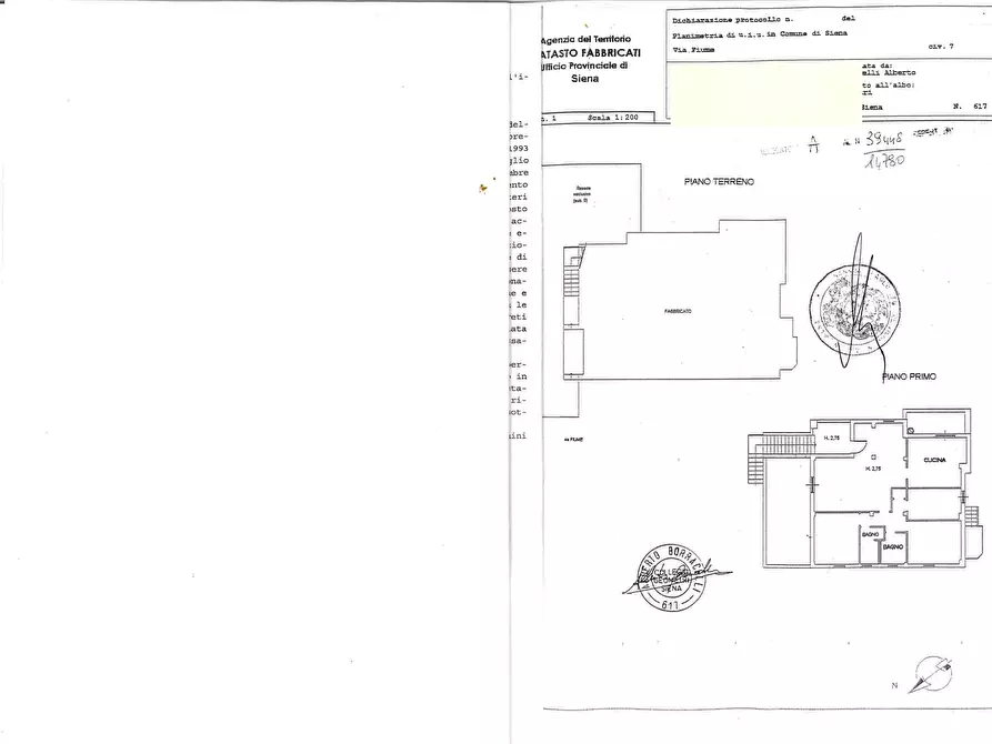 Immagine 11 di Appartamento in vendita  in Via Fiume, 2 a Siena
